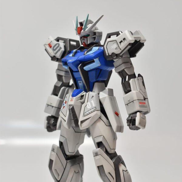 EGストライク　筋彫り、エアブラシ塗装初挑戦作