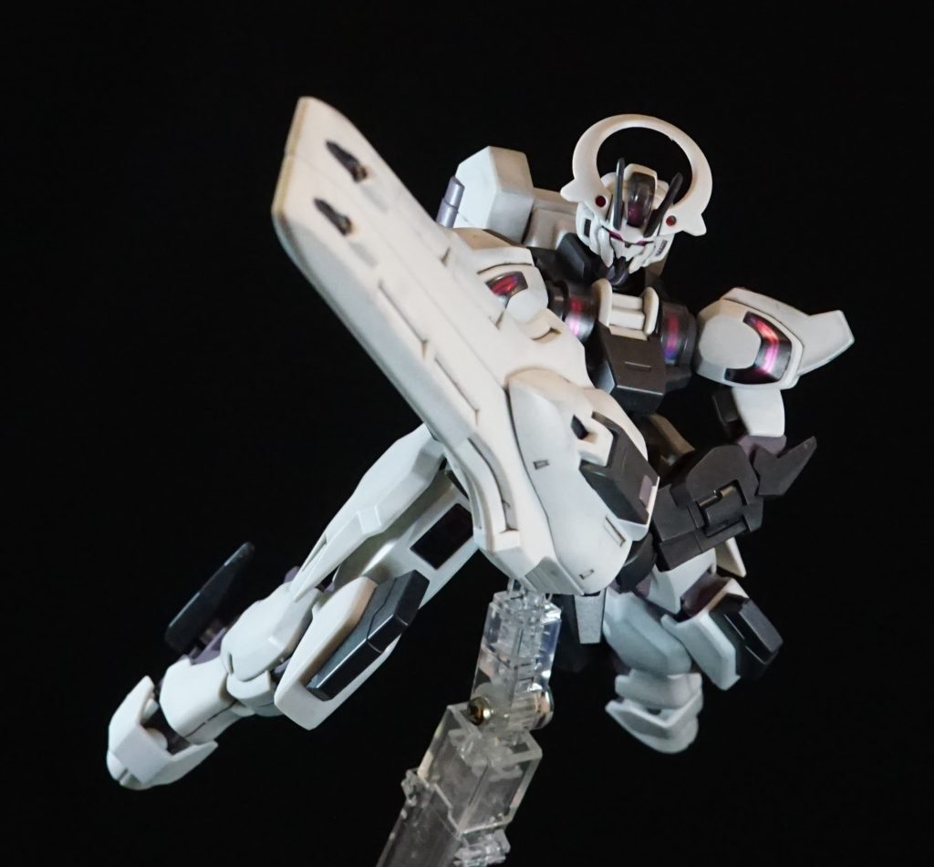 HG 1/144 ガンダムシュバルゼッテ–3枚目/制作者：しるばにあ