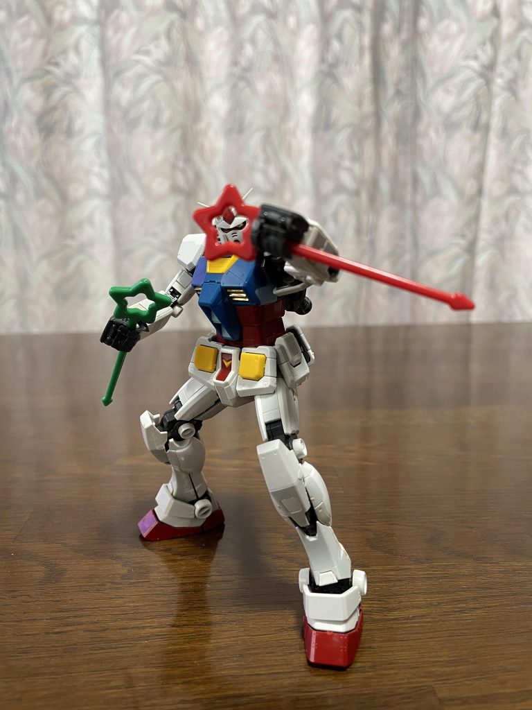 ガンダムは何やってもカッコいい！–2枚目/制作者：幸村