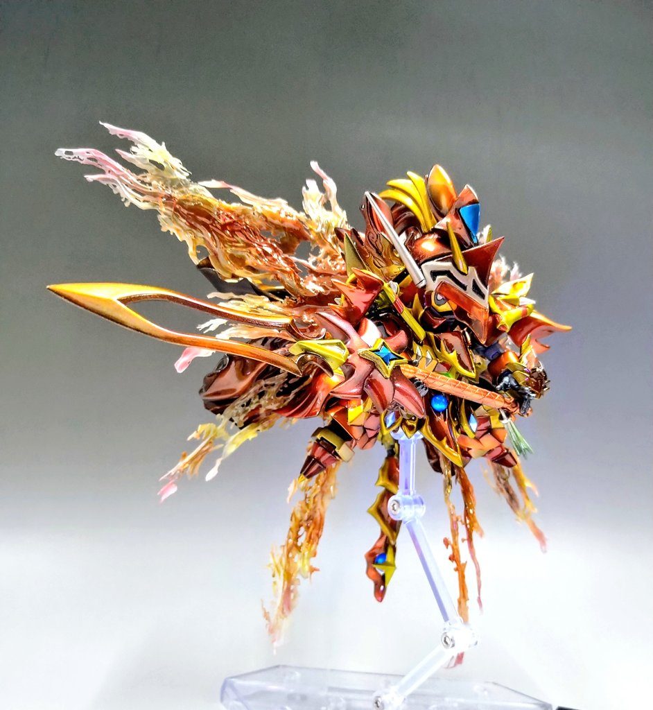 スペリオルロードガンダムMK-Ⅲ　真　不死鳥の鎧　装備　(騎士ガンダム　不死鳥の鎧装備)–4枚目/制作者：@umbrell69074664