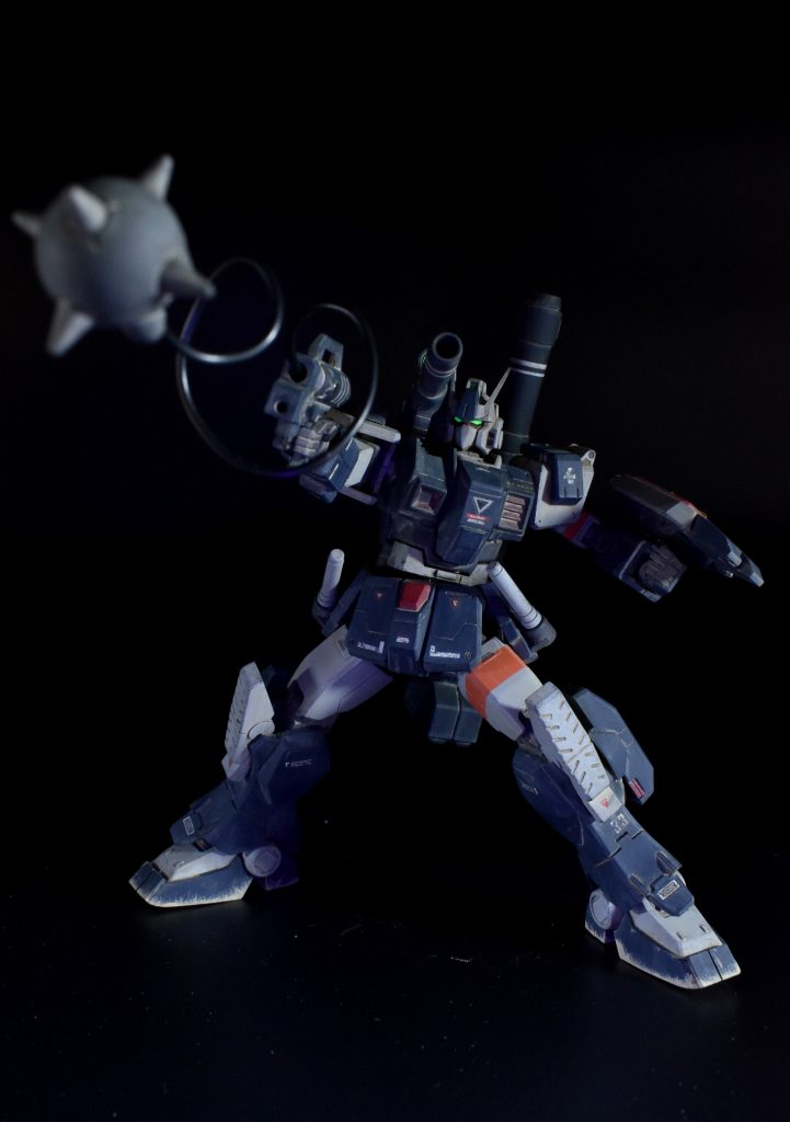 ハンマーガンウォーリア顔を作った後、泥臭さとウォーリア成分をアップさせたいと考えて追加製作を行いました。