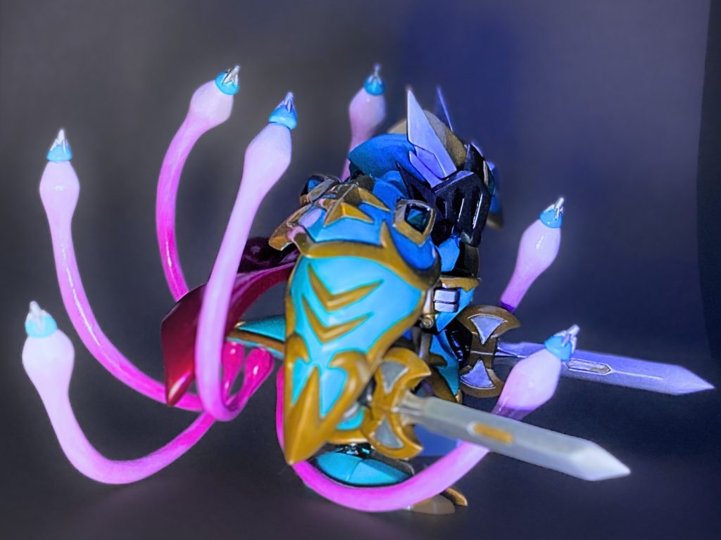 騎士ゼノンマンサ［エビルモード］（ファンネルエフェクト追加）–5枚目/制作者：ザビロニア帝国