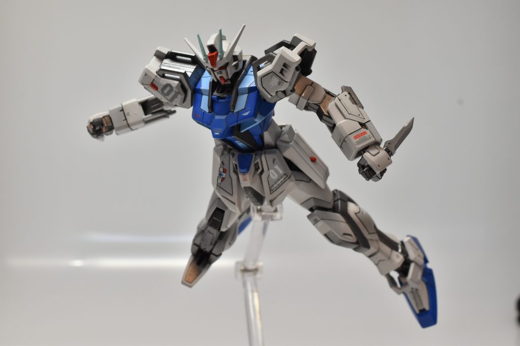 EGストライク　筋彫り、エアブラシ塗装初挑戦作–3枚目/制作者：メタルス