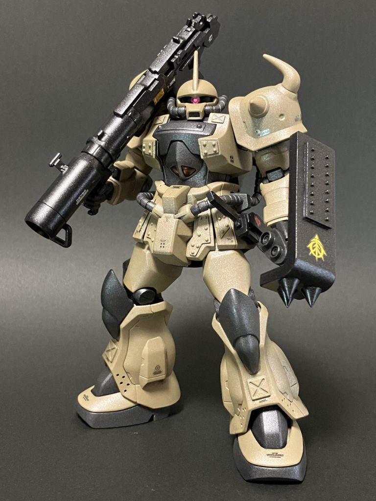 グフ（砂漠戦部隊）–2枚目/制作者：PIYOSUKE