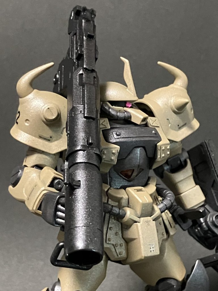 グフ（砂漠戦部隊）–3枚目/制作者：PIYOSUKE