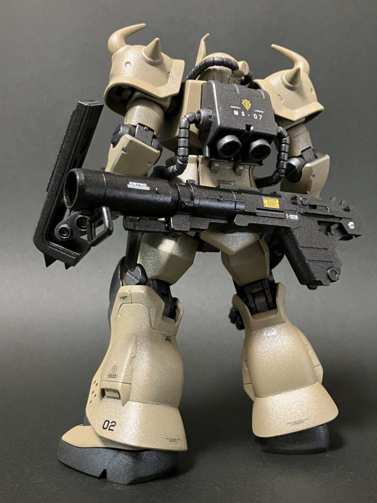 グフ（砂漠戦部隊）–4枚目/制作者：PIYOSUKE