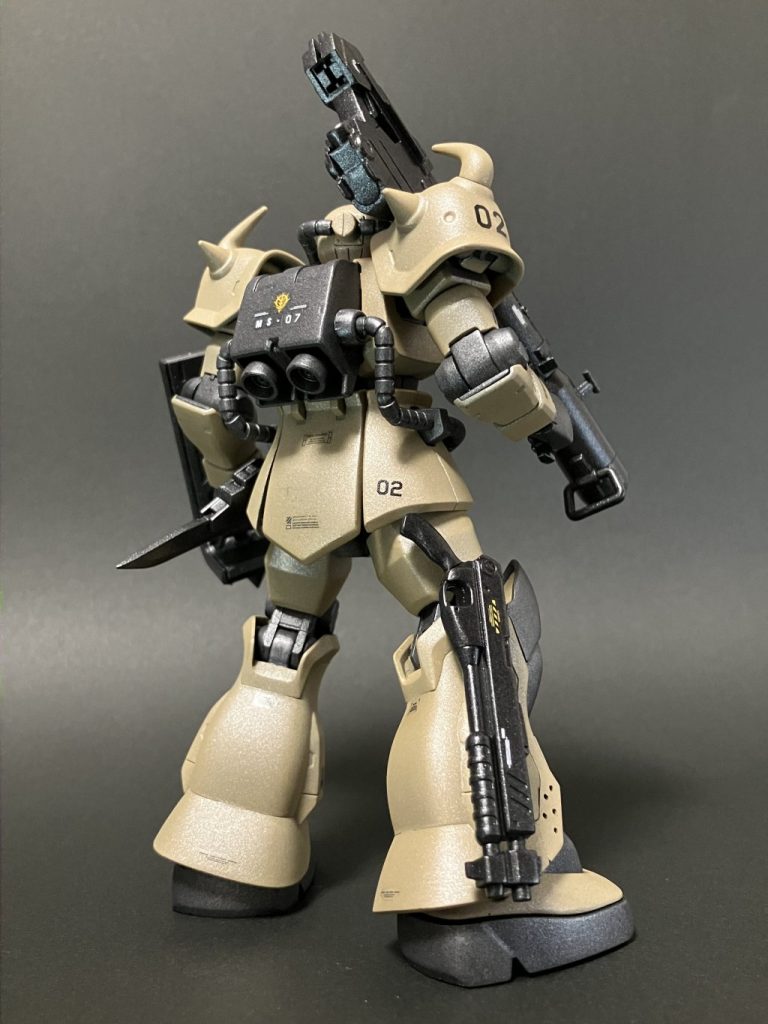 グフ（砂漠戦部隊）–6枚目/制作者：PIYOSUKE