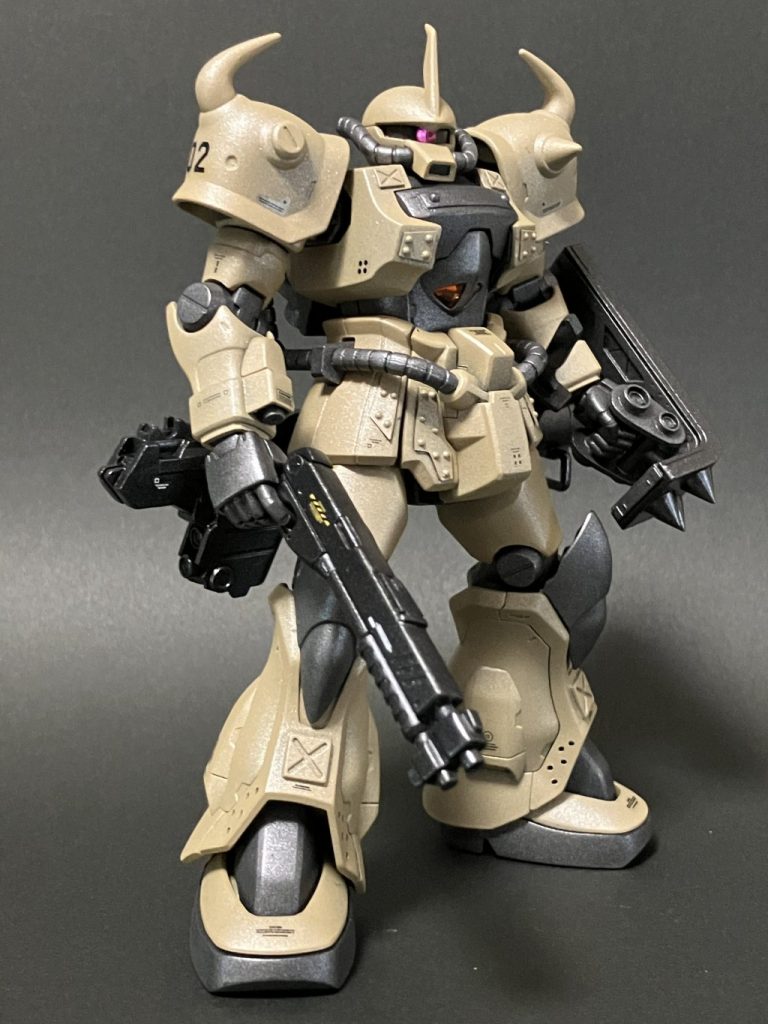 グフ（砂漠戦部隊）–7枚目/制作者：PIYOSUKE