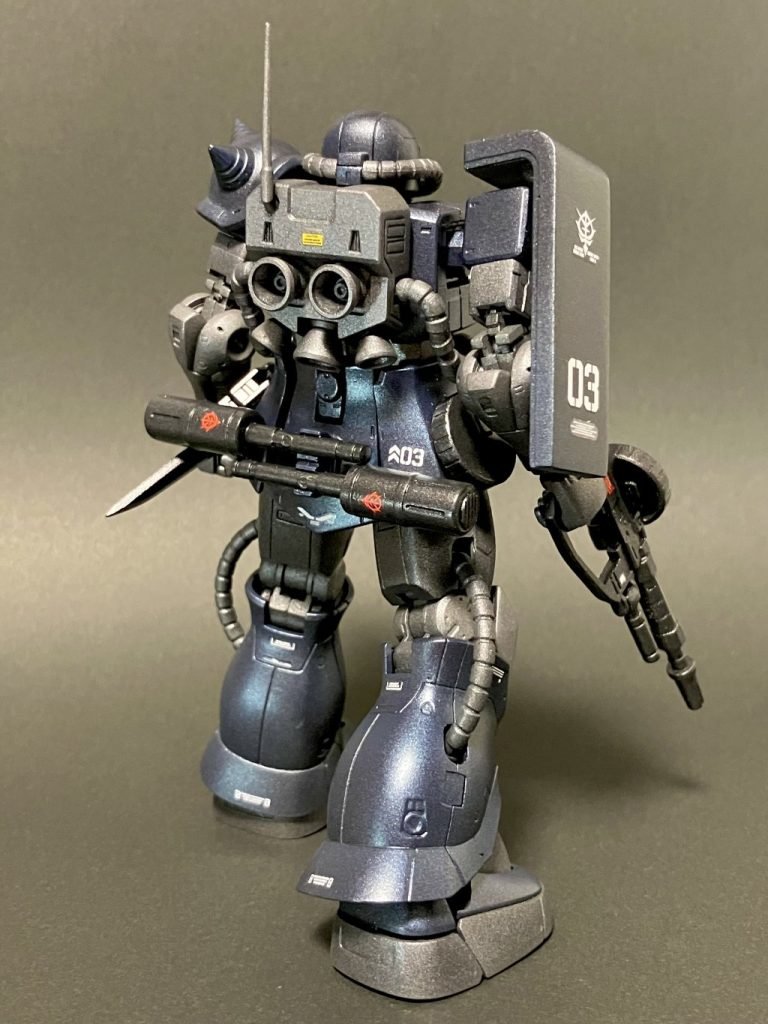 ザクⅡ（特殊急襲部隊／ＳＡＴ）–3枚目/制作者：PIYOSUKE