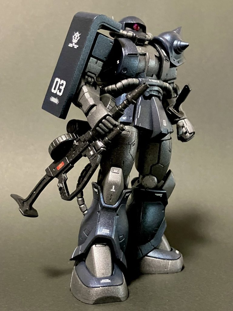 ザクⅡ（特殊急襲部隊／ＳＡＴ）–4枚目/制作者：PIYOSUKE