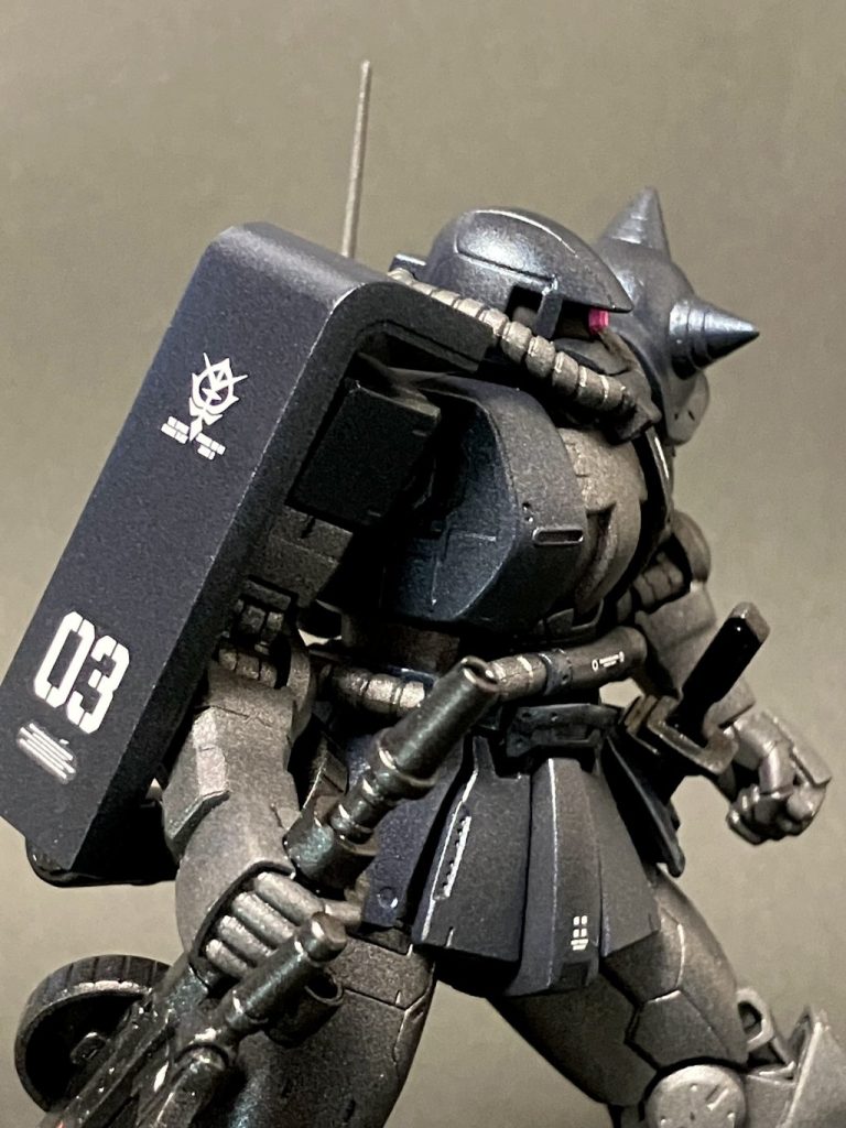 ザクⅡ（特殊急襲部隊／ＳＡＴ）–5枚目/制作者：PIYOSUKE