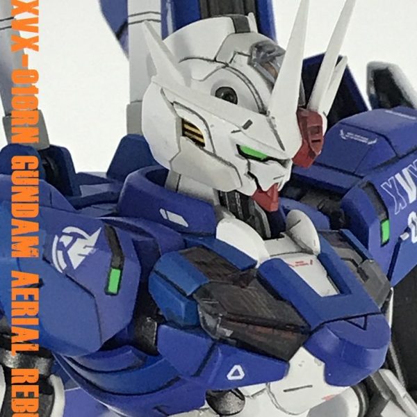 ＨＧ ガンダムエアリアル改修型｜がくちん さんのガンプラ作品 