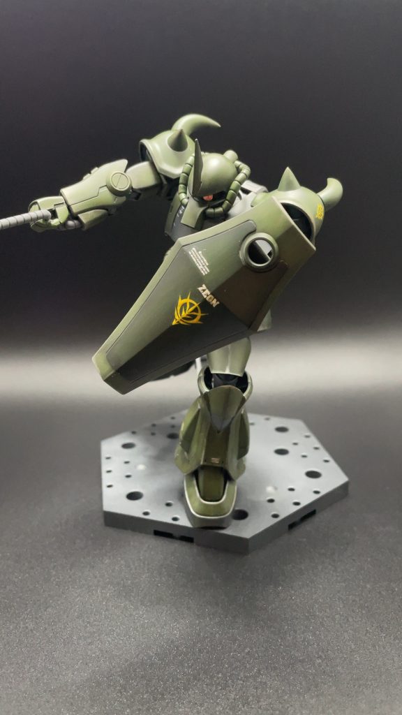 HG MS-07B グフ–4枚目/制作者：秋月ロッテ