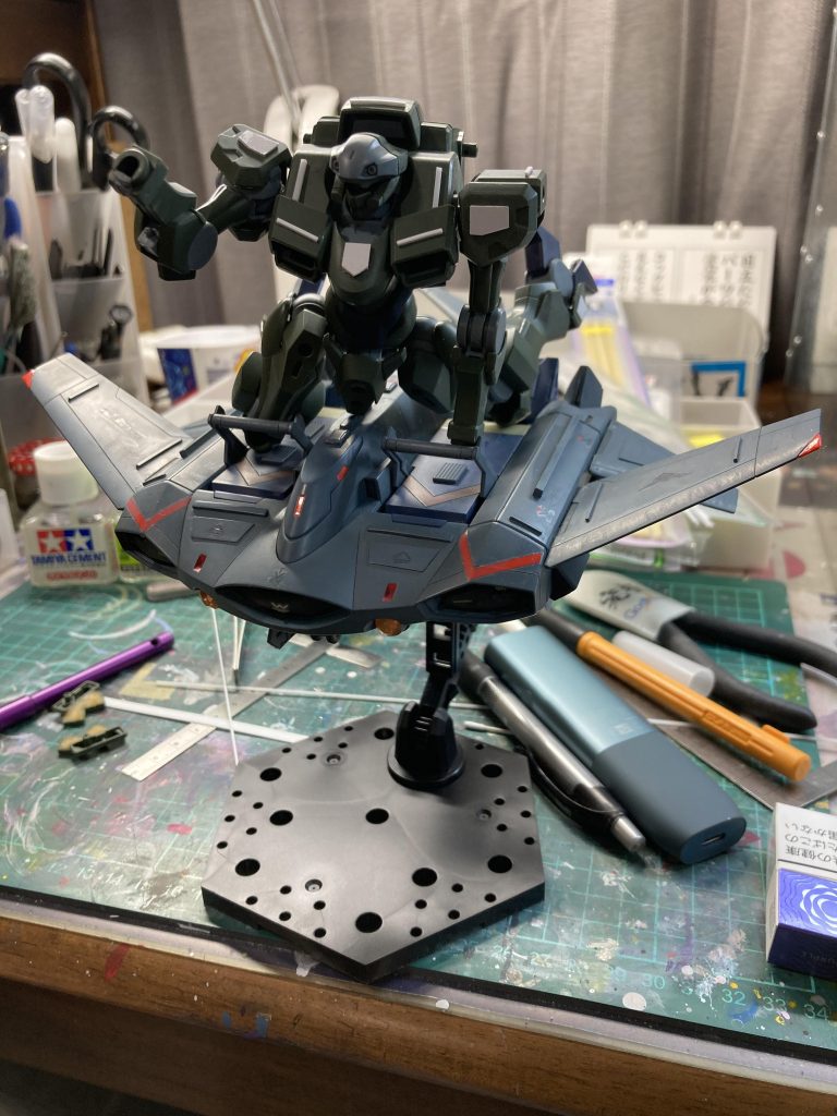 我慢できずに乗せちゃいました(笑)