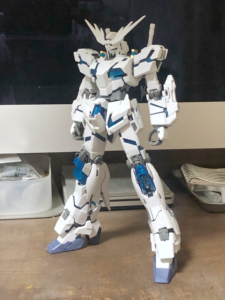 膝パーツついてないけど、スタイル改修前。メッキ剥がし後