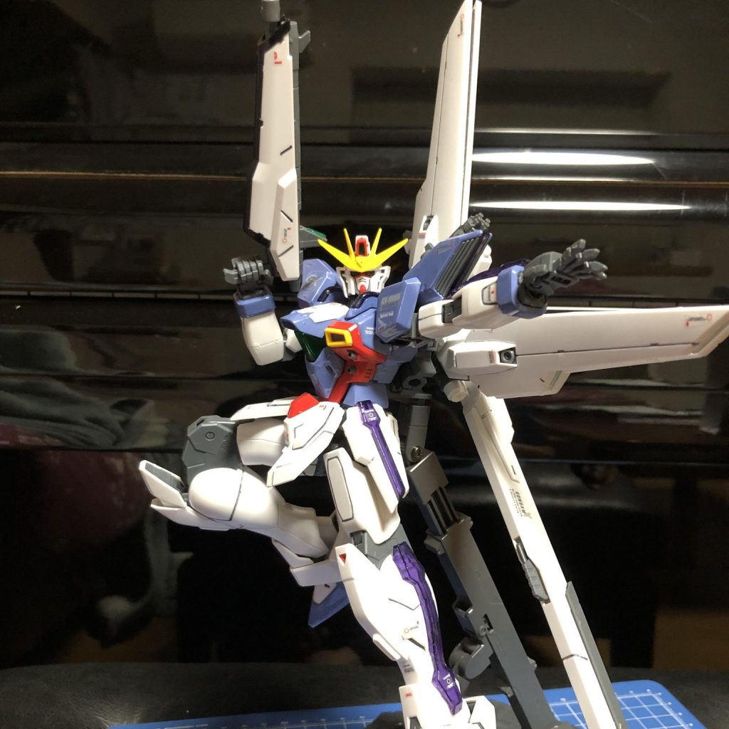 MGガンダムX 初筆塗装｜@ranposdxさんのガンプラ作品｜GUNSTA（ガンスタ）