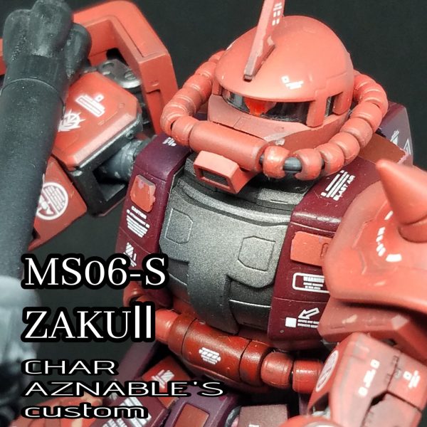 MS-06S ZAKUⅡ Char’s custom