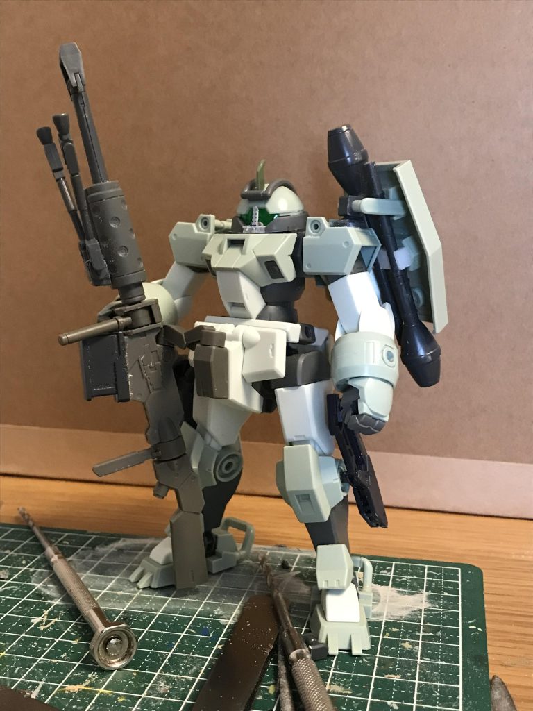 だいたいいつも通りの緩い改造です。栃木へ日帰り観光訪問した時、現地の模型店で購入したキットを使ってます。実にありがたい。おじさんお元気で!