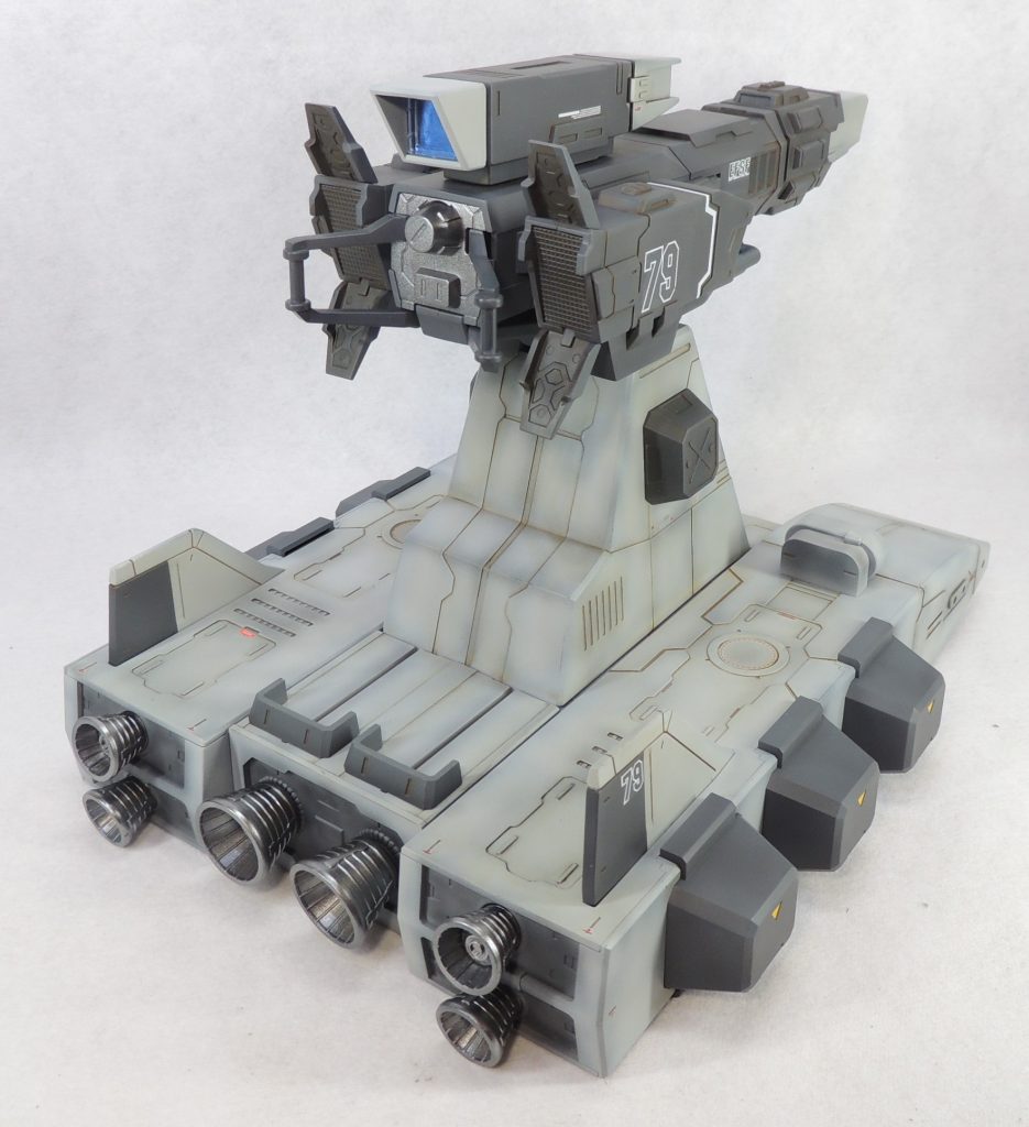 МSを搭載していない状態。МSの操縦桿?は左右に可動。かかとのコの字型の部品は、足のサイズに合わせてスライドします。