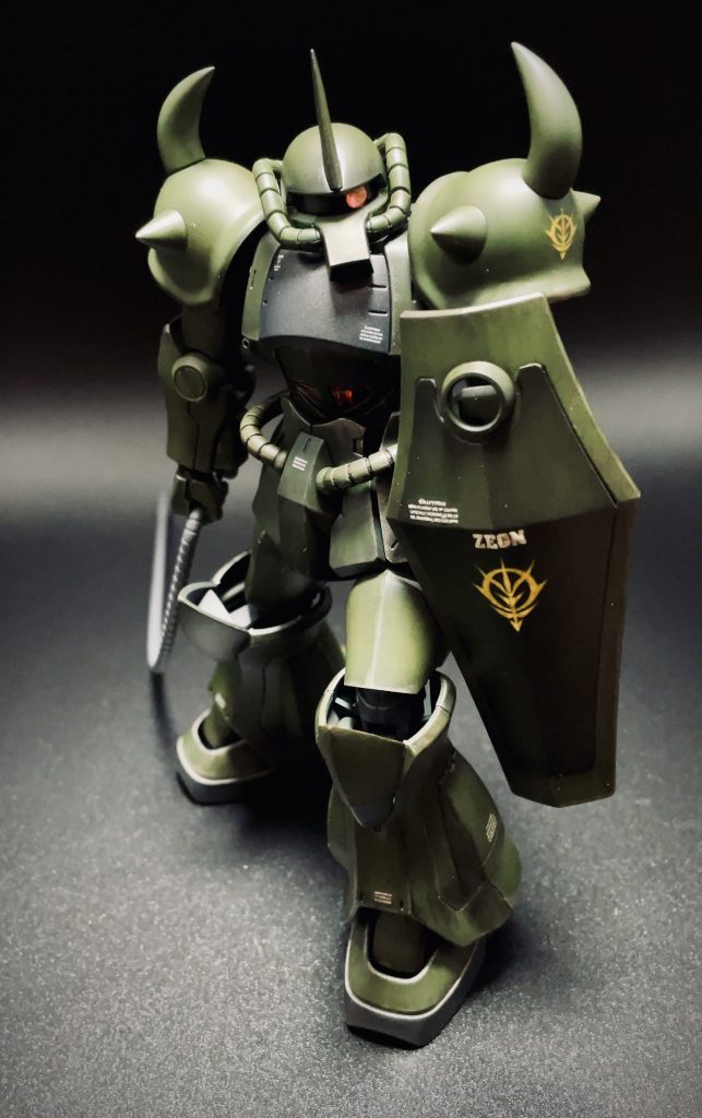 HG MS-07B グフ–2枚目/制作者：秋月ロッテ