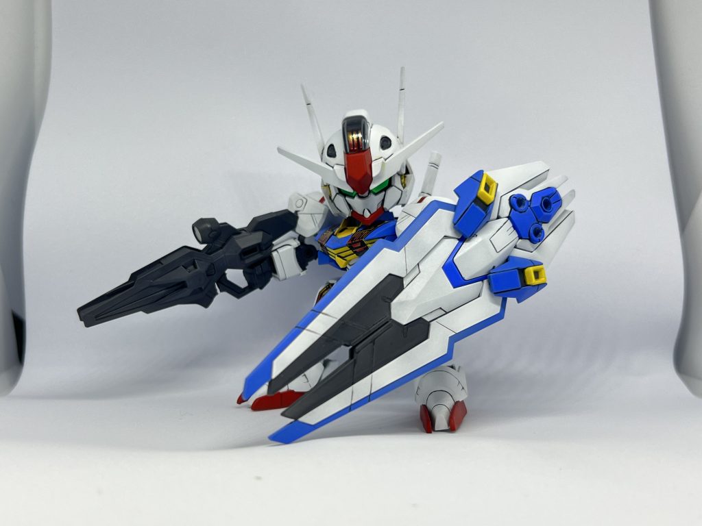 エスカッシャンのギミックはHGそのままなのでシールドもOK。