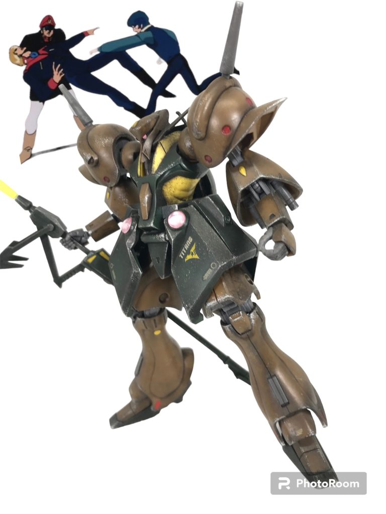 カミーユ「ガンプラが汚プラでなにが悪いんだ!これは汚プラだよ!」※この画像はPhotoRoomを使用