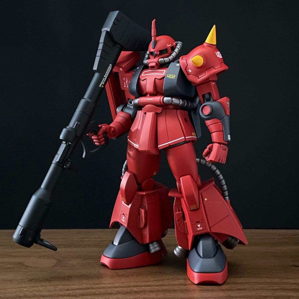 リバイブ版ジョニー・ライデン専用ザク｜hos_plamoさんのガンプラ作品｜GUNSTA（ガンスタ）