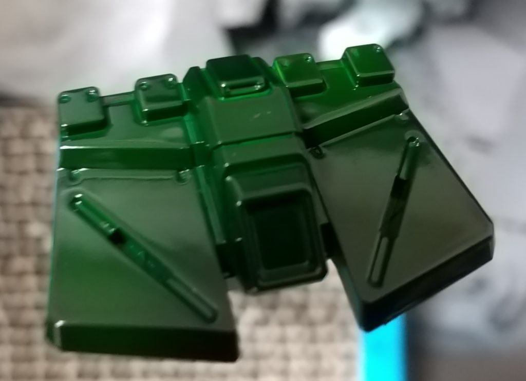 純色イエローを塗って緑に＼(^-^)／