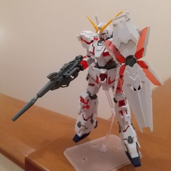 【追記改修】リハビリ素組　HGUC　ユニコーンガンダム
