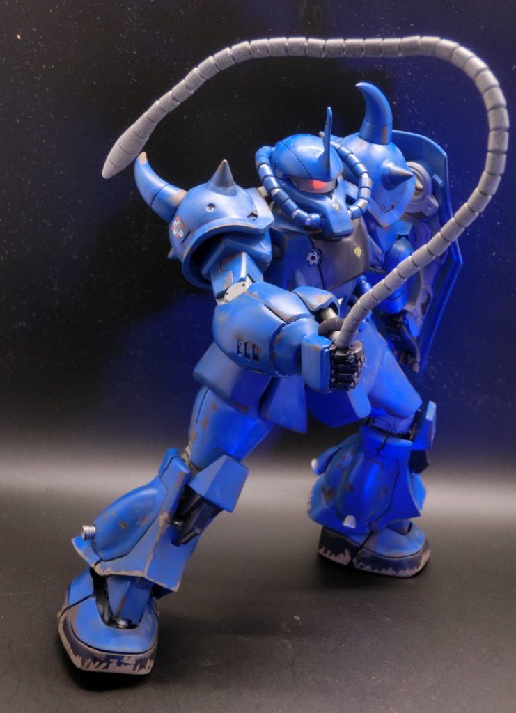 ＭＧ　グフ（安彦良和ver）　with　１００均格納庫–6枚目/制作者：hiroshim