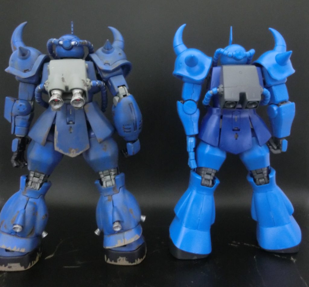 ＭＧ　グフ（安彦良和ver）　with　１００均格納庫–7枚目/制作者：hiroshim