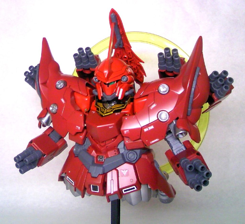 シャア「これがジオングだと・・・、えぇーい、冗談ではない！　うむ、06があるのか、ヘッドは換装してもらおうか。」