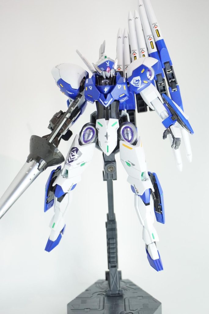 最初は色的にGPシリーズっぽいかなと思いましたが、友人に指摘されてトサカに色にトールギス2だと気づいて納得