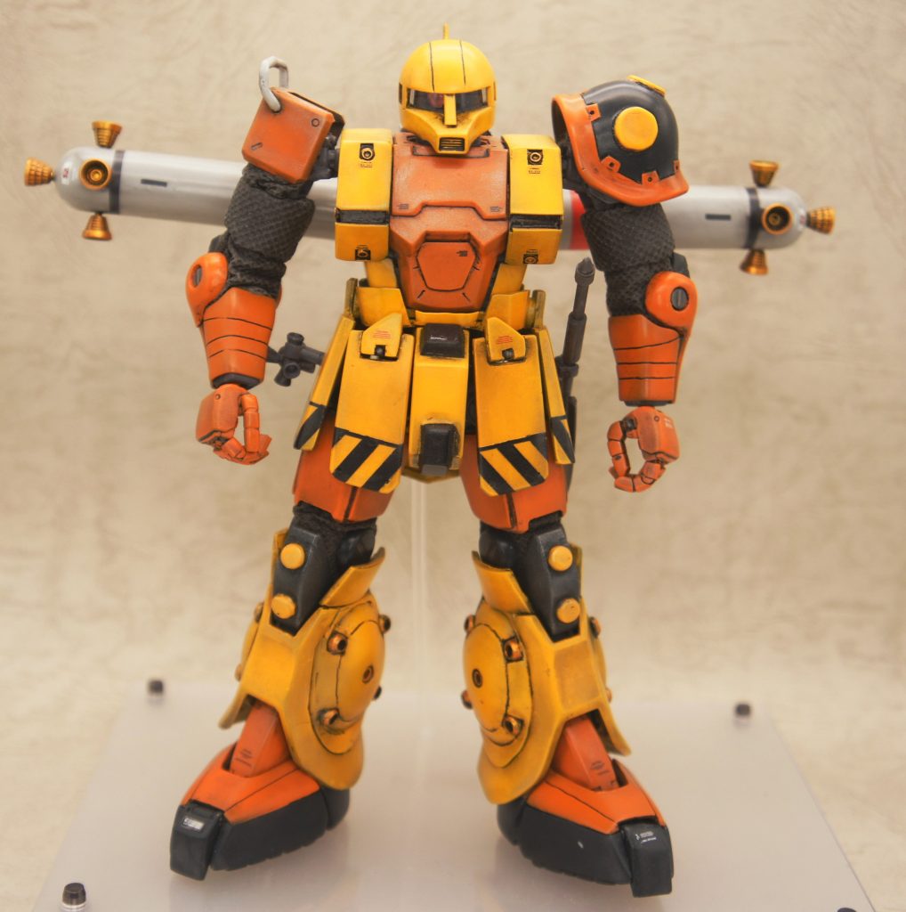 関節部分は不織布でカバーしています。