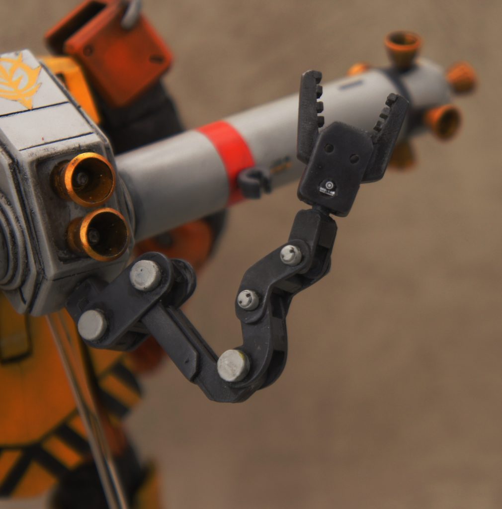 マニピュレータはフル稼働します。