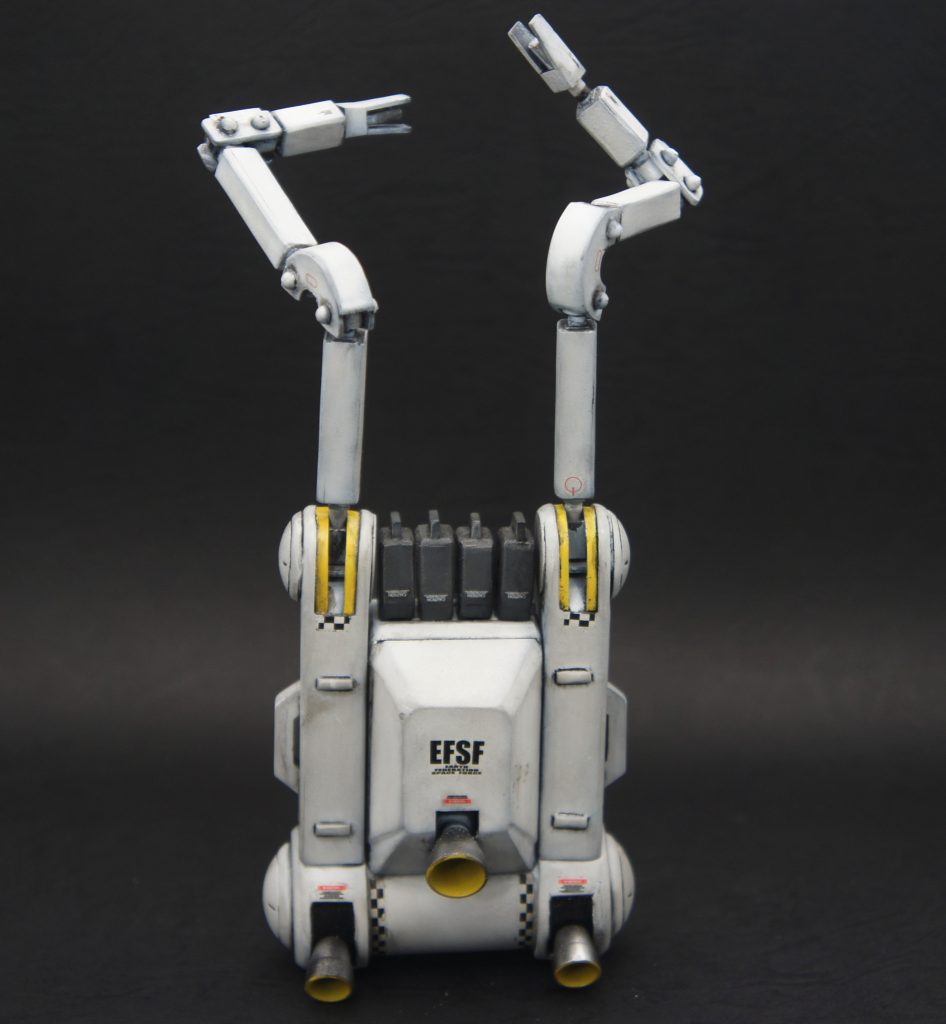 マニピュレータは自由自在に動かせます。正し保持力はありません。