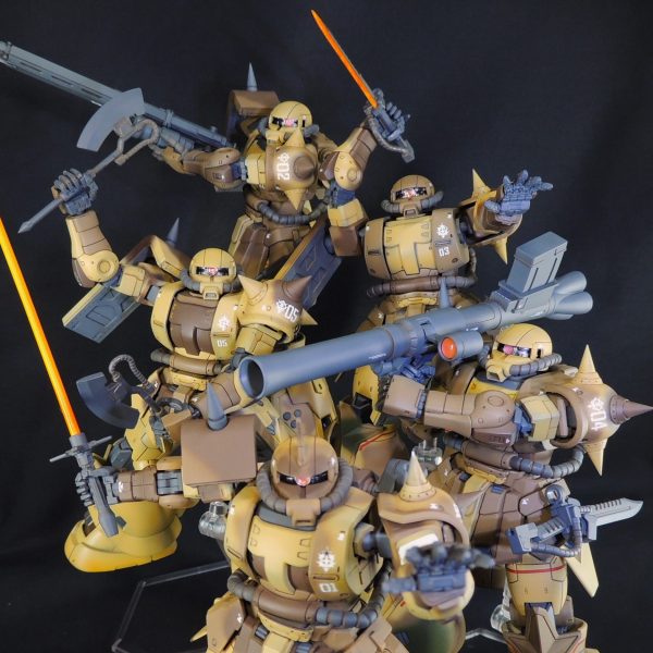 褐色のサザンクロス隊｜あやぽんさんのガンプラ作品｜GUNSTA