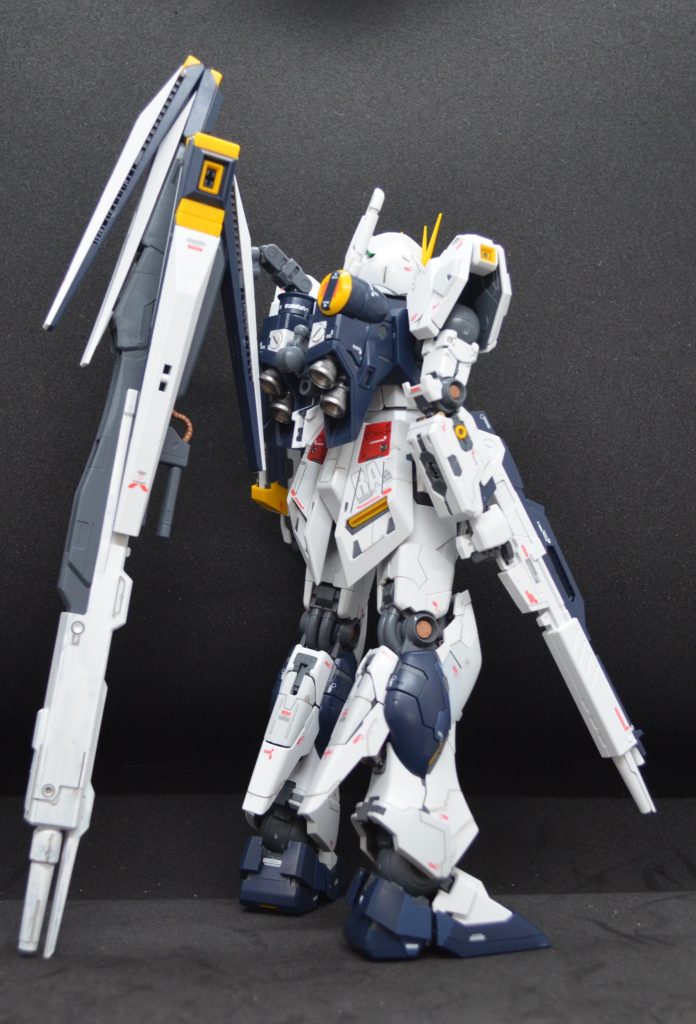 また、フィンファンネルの機能を使ってメガバスターファンネル「にだけ」ビームシールドを貼れます。