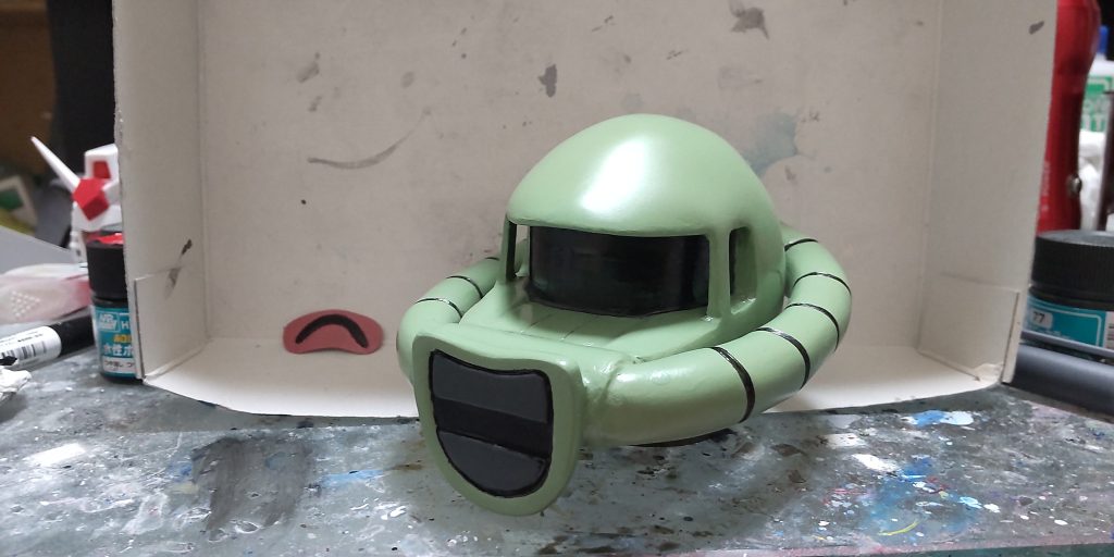 完成前の写真を見て改めて、「目は口ほどに