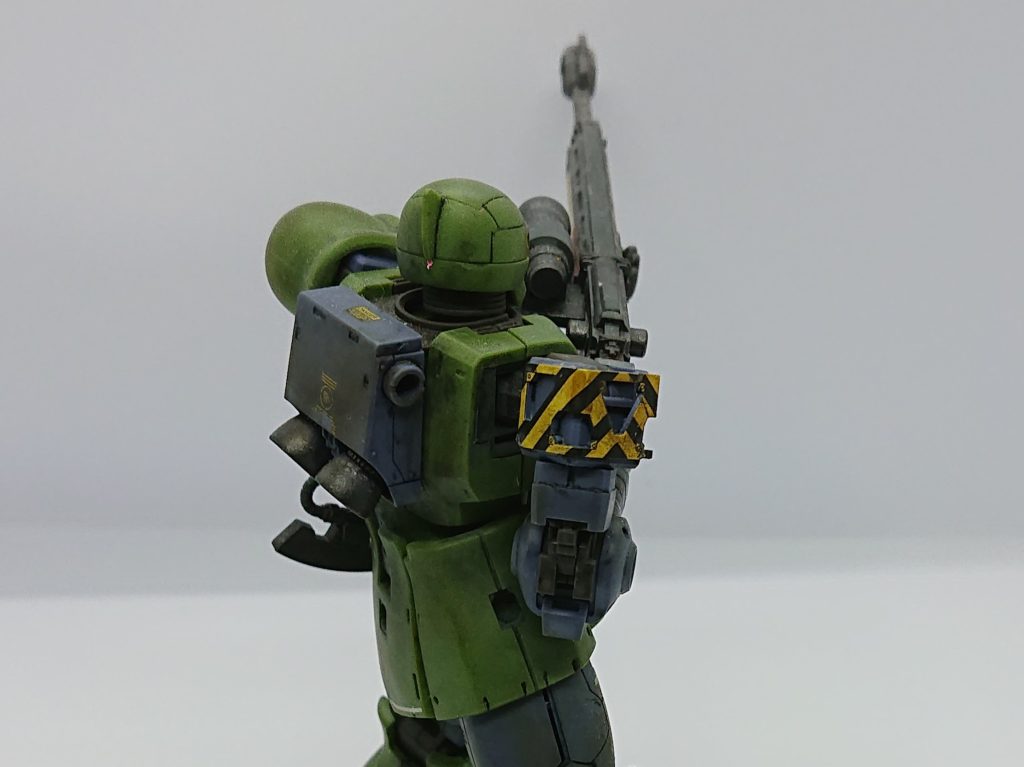 HGオリジン ザクⅠ(デニム機)–3枚目/制作者：suezue