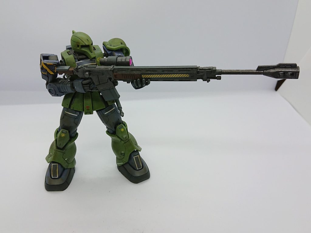 HGオリジン ザクⅠ(デニム機)–4枚目/制作者：suezue