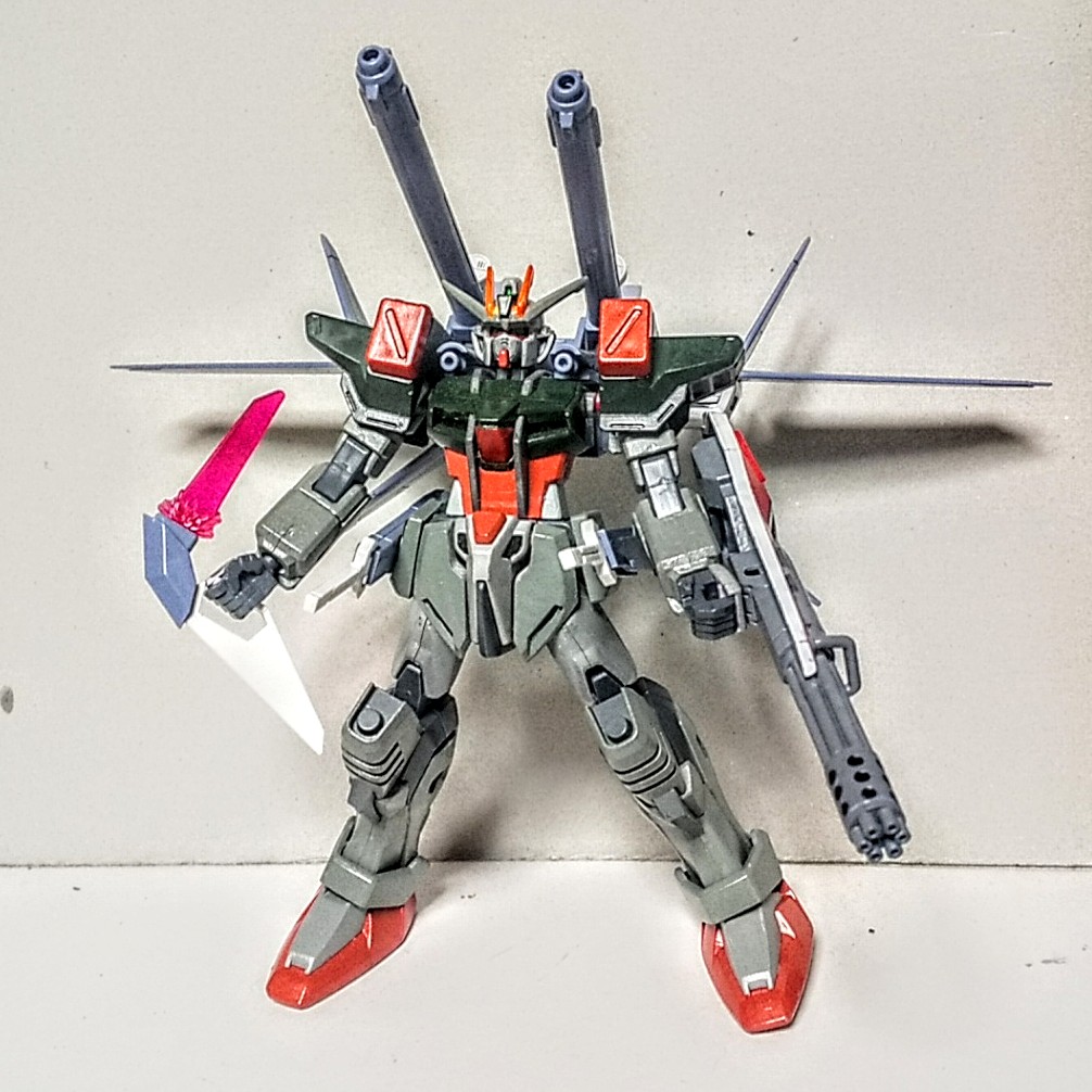 バスターストライクガンダム+I.W.S.P.｜星龜少将さんのガンプラ作品