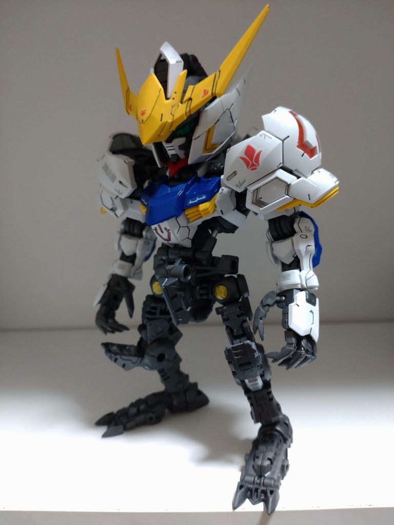 あとは上半身から。