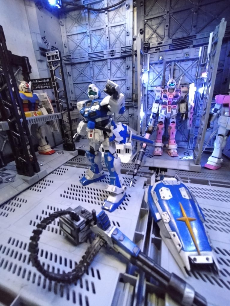 近接用にヒートソード的な物も装備しておきました!でっかい剣は漢のロマン🤩