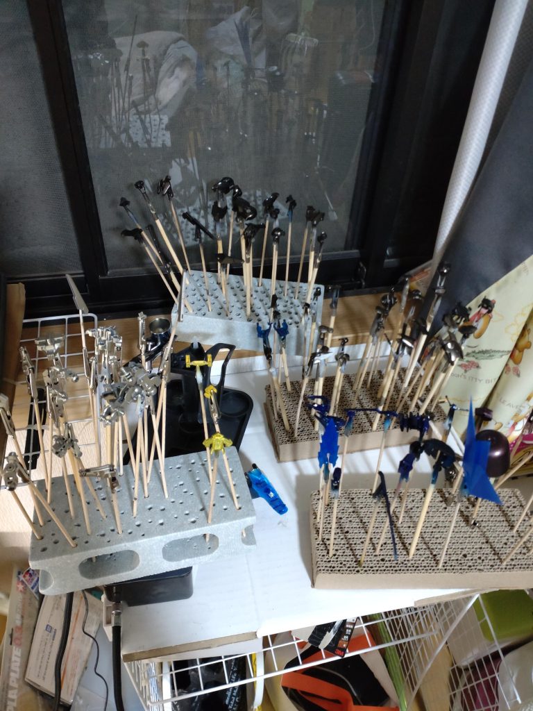 ほぼ全てバラバラ塗装