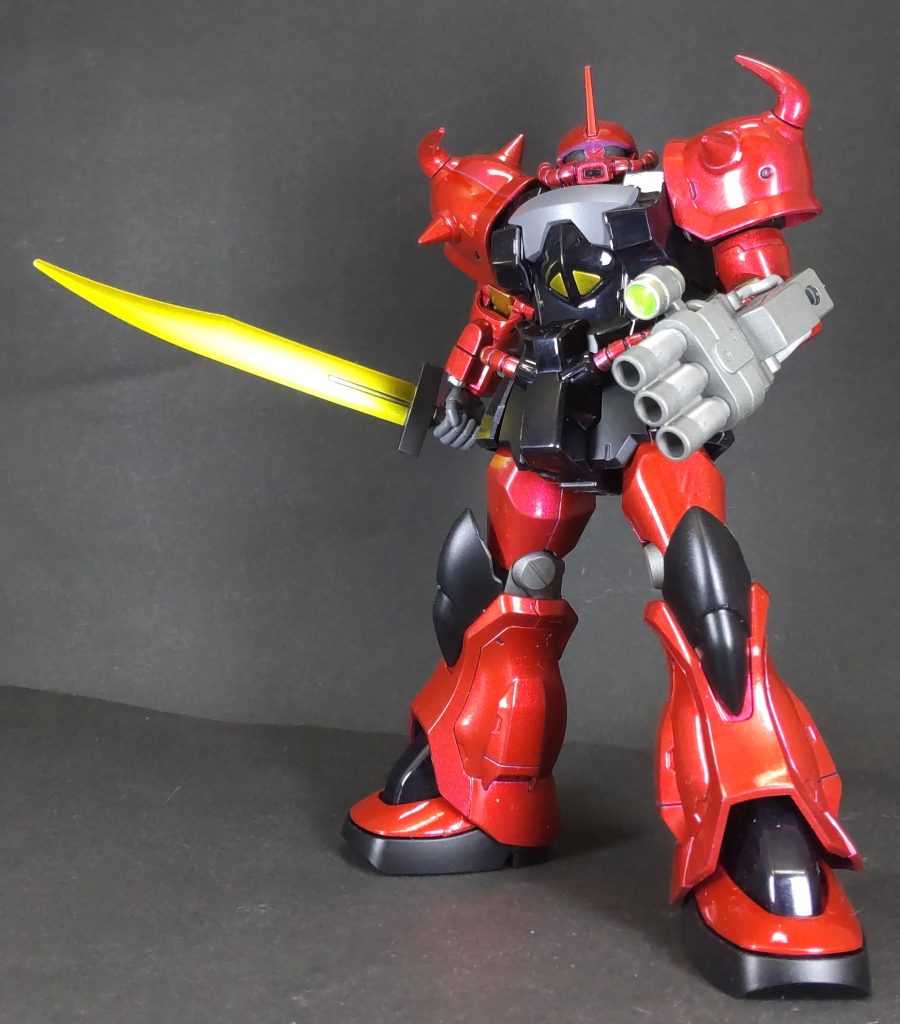 HG グフカスタム–4枚目/制作者：三代目和菓子屋