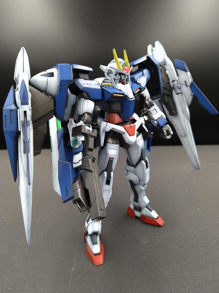 黒立ち上げで仕上げてますグラデーションがいい感じに出来たと思います