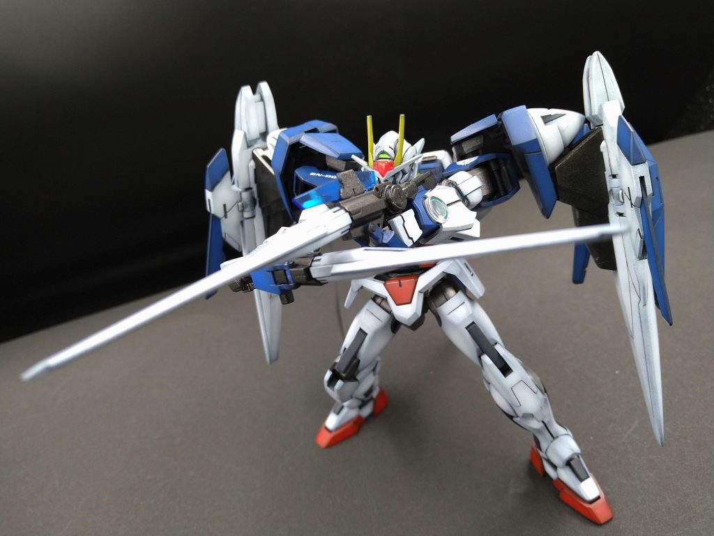 GNソードⅡ、ライフルモードとガンモード二刀流で