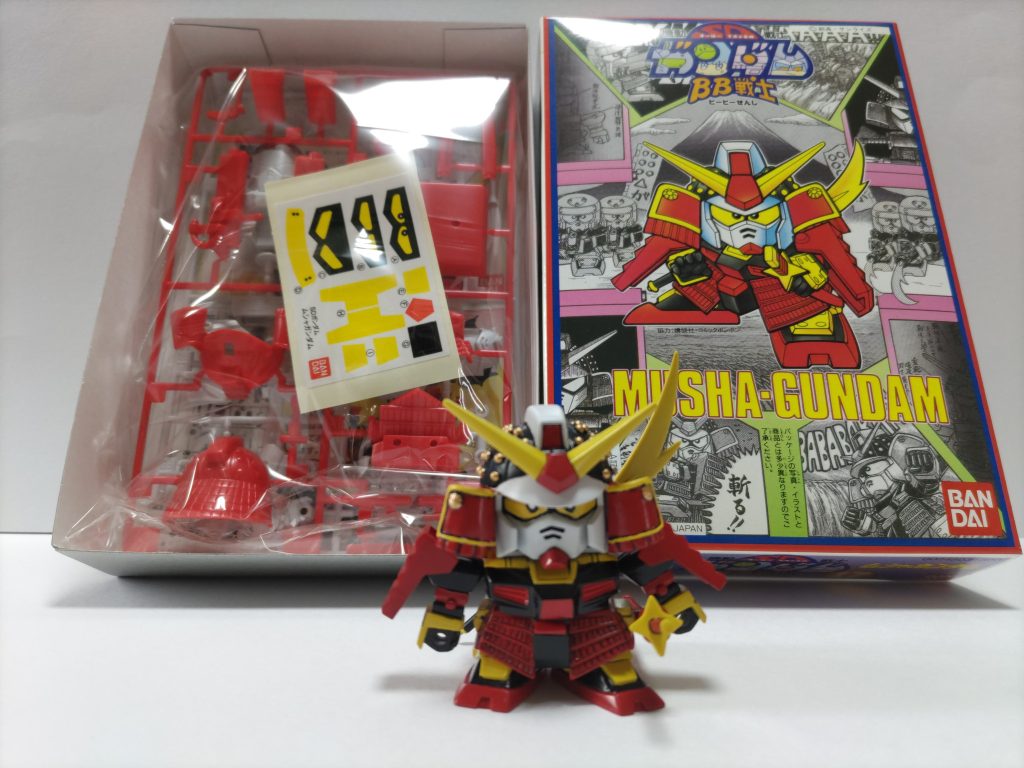 カードダスからSDガンダムにハマり、BB戦士、元祖SD を作るようになりました。(それ以前は食玩のプラモを作っていたような･･･)　　　　　　　　　　　　　　　　　　　　　　　　　　　　　　　　　