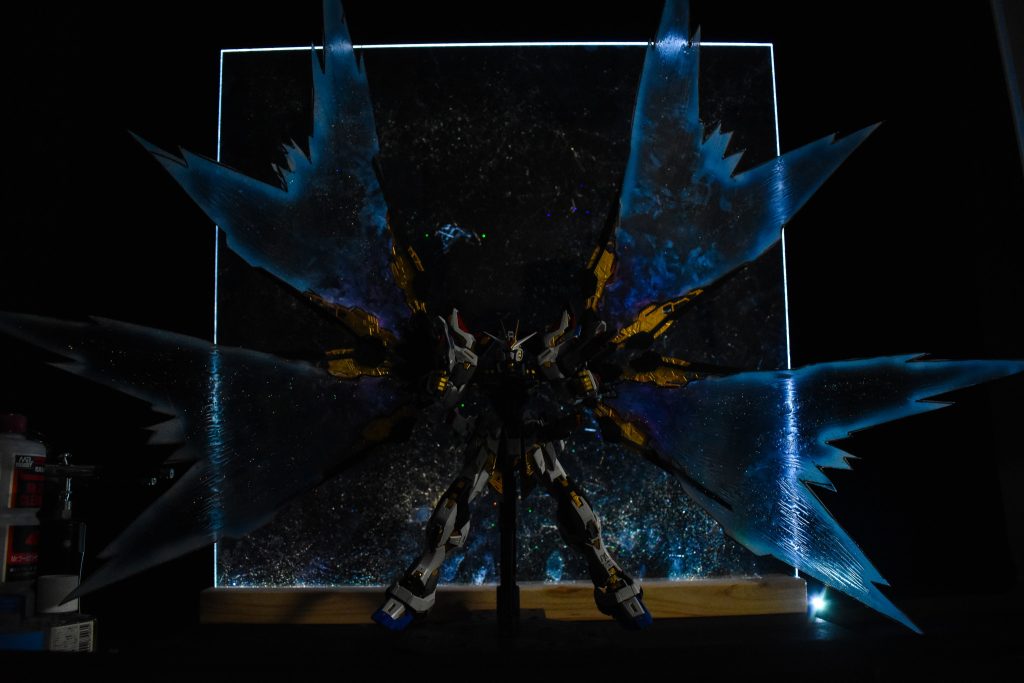 MGEX 1/100 ストライクフリーダム＋光の翼–4枚目/制作者：こっぺ【プラール】